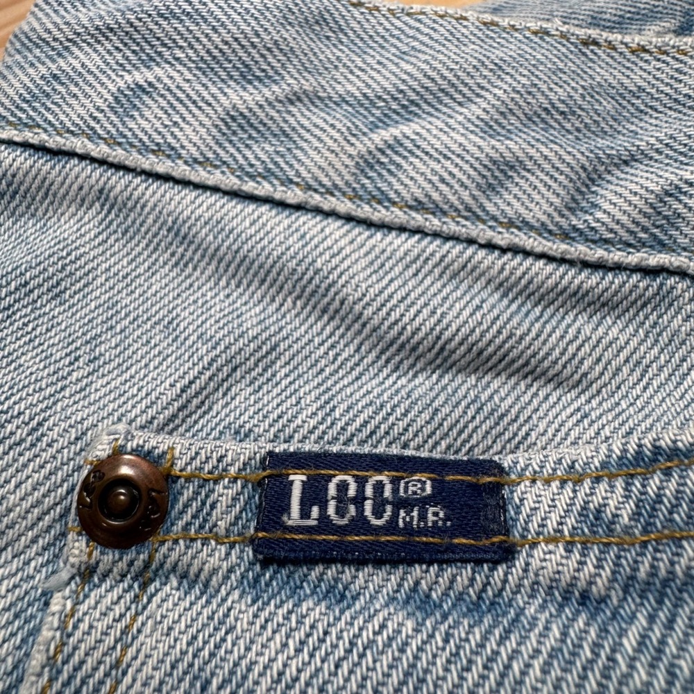 Lee Jeans Mens Vintage 90s Light Wash Straight Leg Denim Jeans 30x31 Light Blue - Picture 2 of 12